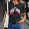 バイク おしゃれ フルカウル レディー オートバイ ツーリング ガール ライダー Tシャツ 彼女への贈り物