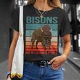 バイソン私の好きな人たち ウィズエント バイソン Tシャツ 彼女への贈り物