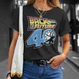 バック・トゥ・ザ・フューチャー 40周年記念時計塔ロゴ Tシャツ 彼女への贈り物