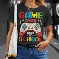 バック・トゥ・スクール-ゲームオーバーバック・トゥ・スクール Tシャツ 彼女への贈り物