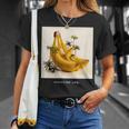 バナナの波はよく滑る Tシャツ 彼女への贈り物