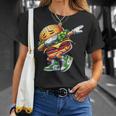 バーガー ダビング チーズ バーガー デイダンス 面白い ハンバーガー Tシャツ 彼女への贈り物