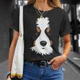 バーニーズマウンテンドッグの子犬 Tシャツ 彼女への贈り物