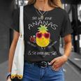 パイナップル サングラス アロハ ビーチ ハワイアン ハワイ Tシャツ 彼女への贈り物
