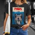 パウス おもしろ猫 パロディ 猫 恋人 ギフト 子猫 サメ ネズミ 鳴き声 Tシャツ 彼女への贈り物