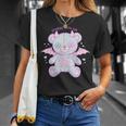 パステルゴス カワイイ 鬼熊 不気味 かわいい Tシャツ 彼女への贈り物