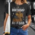パパになって初めての誕生日 パパ お父さん 父 パーティー 誕生日 Tシャツ 彼女への贈り物