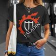 パラディン 光と闇の戦士のために Tシャツ 彼女への贈り物
