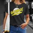 ビッグバン理論ロゴ Bazinga Tシャツ 彼女への贈り物