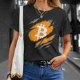 ビットコインプランbの時間です Tシャツ 彼女への贈り物