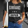 ビンテージ カワサキ 日本 Tシャツ 彼女への贈り物