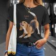 ビーグルシャツ ビーグルtシャツ Love Is Dog Mom Dad 子犬 ペット キュート Tシャツ 彼女への贈り物