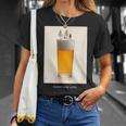 ビール冷え切ってます Tシャツ 彼女への贈り物