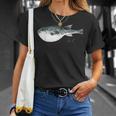 フグ 漁師デザイン 海洋愛好家向け Tシャツ 彼女への贈り物