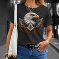 フリーメイソンs&C「知恵を持ったワシ」のシンボル。 Tシャツ 彼女への贈り物