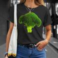 ブロッコリー 写真 エンブレム Broccoli Photo Emblem Tシャツ 彼女への贈り物