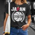 プラウドジャパン バスケットボールファン ジャージ 日本国旗 ボーラーチーム Tシャツ 彼女への贈り物