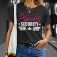 プリンセスセキュリティ面白いグラフィックハロウィーン Tシャツ 彼女への贈り物