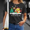 ベイビーシャーク・ウィリアム・クリスマス・ホリデー・サンタ・プレゼント・キッズ・メンズ・ウーマンズ Tシャツ 彼女への贈り物