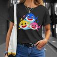 ベイビーシャーク・パパとママとサメなぞく・プレゼント・キッズ・メンズ・ウーマン家族系 Tシャツ 彼女への贈り物