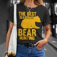 ベストシーズンはクマ狩りハンター Tシャツ 彼女への贈り物