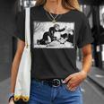 ホセ・グアダルーペ・ポサダ作 ラ・ベハラノの犯罪 1913 Tシャツ 彼女への贈り物