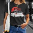 ホワイトハッチシビック Eg6-クラシック Jdm Tシャツ 彼女への贈り物