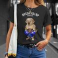 ボクシングチャンピオン ラブラドールレトリバー 犬 Tシャツ 彼女への贈り物