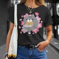 ボンレス犬とボンレス猫 桜 ボンレス猫 Tシャツ 彼女への贈り物