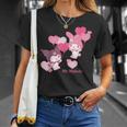 マイメロディ Usデザイン ハート Tシャツ 彼女への贈り物