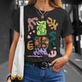 マティス風絵画 ボタニカル 花柄 抽象模様 Tシャツ 彼女への贈り物