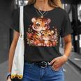 ママタイガー 赤ちゃん可愛い動物モチーフ Tシャツ 彼女への贈り物