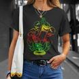 マリファナ スカル ボング 大麻 ウィード 420 ラスタ ギフト Tシャツ 彼女への贈り物