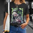 マンガ アニメ エステティック サイバーパンク テックウェア 原宿 Tシャツ 彼女への贈り物