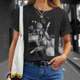マーク・ボラン・T・レックス・オン・セット・ロック・オン・ウィズ45のテレビ番組1975 Tシャツ 彼女への贈り物