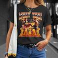 ムエタイタイボクシングフレーム90年代ブーツレッグスタイル Tシャツ 彼女への贈り物