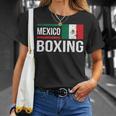 メキシコ ボクシング メキシコ国旗 ジム スパーリング アマチュアスポーツ Tシャツ 彼女への贈り物