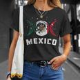 メキシコ国旗 ラブ メキシコ Tシャツ 彼女への贈り物