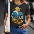 メキシコ湾 1550 レトロ ビーチ ゴルフォ・デ・メキシコ メンズ レディース Tシャツ 彼女への贈り物