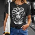 メデューサギリシャ神話 Tシャツ 彼女への贈り物