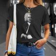 ヨハン・セバスティアン・バッハ 作曲家 ミュージシャン レトロ Tシャツ 彼女への贈り物