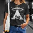ラサ・アプソ・マム・ダッド・ドッグ-面白いエイリアンufo Tシャツ 彼女への贈り物