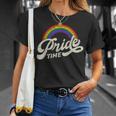 レインボー、プライドタイム、Lgbt Tシャツ 彼女への贈り物