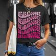 レトロ Beabadoobee 名前 パーソナライズ Beabadoobee Tシャツ 彼女への贈り物