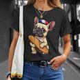 レトロ ヴィンテージ かわいい フレンチブルドッグ パリ お土産 ギフト Tシャツ 彼女への贈り物