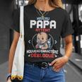 レベル お父さん アンロック 未来 父 息子 アナウンス 妊娠 ゲーマー Tシャツ 彼女への贈り物