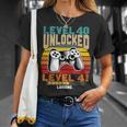 レベル40 アンロック レベル41 ロード中 40歳の誕生日 Tシャツ 彼女への贈り物
