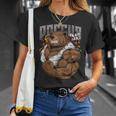 ロシアンベア ジム ストロングベア 動物 ロシア 国立動物 Tシャツ 彼女への贈り物