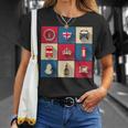 ロンドンバス スカイライン イギリス国旗 ユニオンジャック Tシャツ 彼女への贈り物