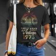 ヴィンテージ 1976年 誕生日 49歳 ヤシの木 レトロ Tシャツ 彼女への贈り物
